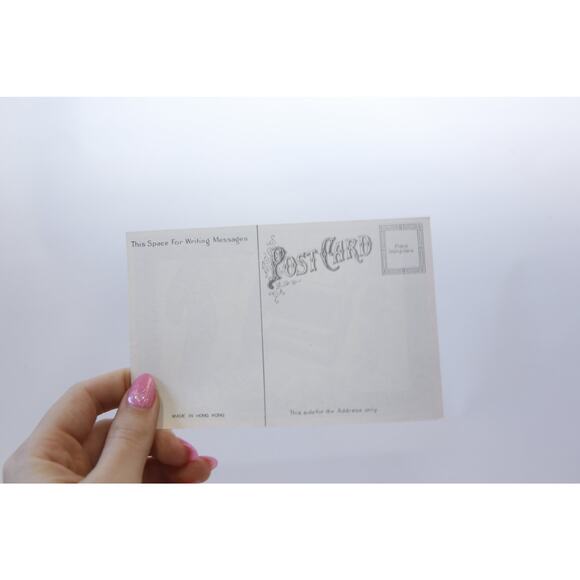 Erin Go Bragh, Ireland, Top Hat with Shamrock, 1900s, Antique Postcard, Color - Picture 2 of 2